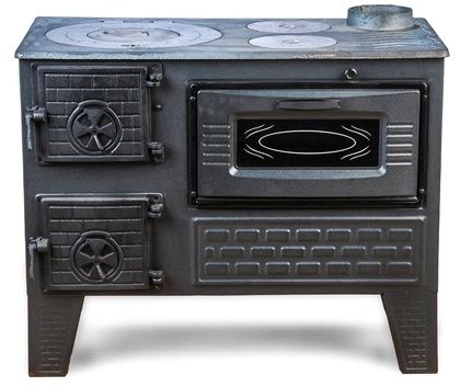 Отопительно-варочная печь МастерПечь ПВ-04 с духовым шкафом, 7,5 кВт в Ханты-Мансийске