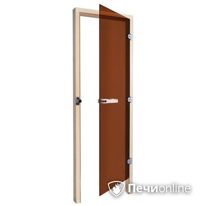 Дверь для бани Sawo Дверь 730 - 3SGD бронза правая без порога кедр 690mm х 1850mm в Ханты-Мансийске