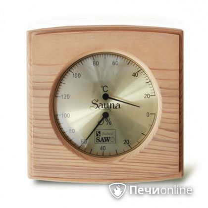 Термогигрометр Sawo 285-THD Прямоугольный с изгибом со стеклом кедр в Ханты-Мансийске