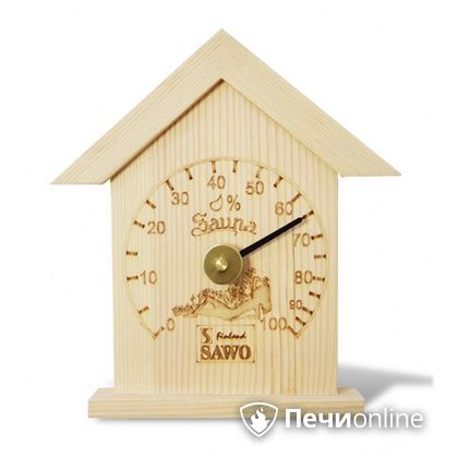 Гигрометр Sawo 115-HP Маленький домик сосна в Ханты-Мансийске