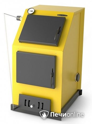 Твердотопливный котел TMF Оптимус Автоматик 25кВт АРТ под ТЭН желтый в Ханты-Мансийске