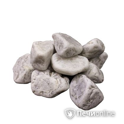 Камни для бани Огненный камень Кварц шлифованный отборный 10 кг ведро в Ханты-Мансийске